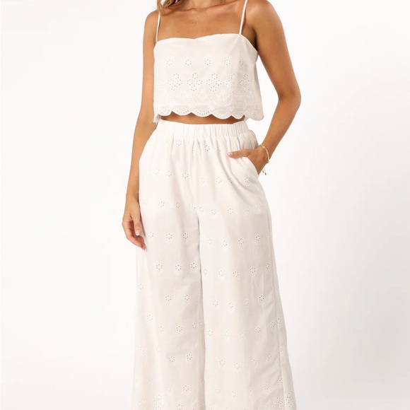 Petal & Pup white pant set - size small - Picture 1 of 9